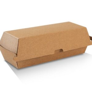 Hot dog box -Brown