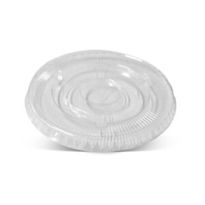 PET Flat lid for clear tub
