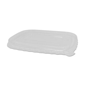 PET Lid for Rectangular Container Fit 500-1000 ml (Cold Foods)